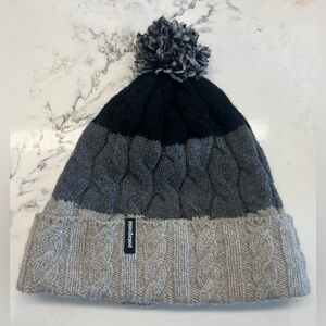 Patagonia Beanie Glacier Stripe Drifter Grey